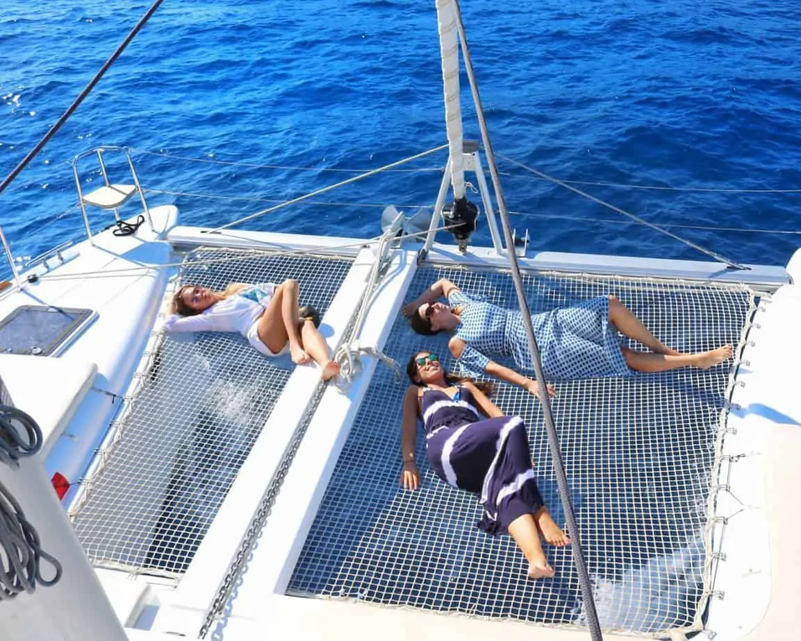 island hopping boat charter santorini