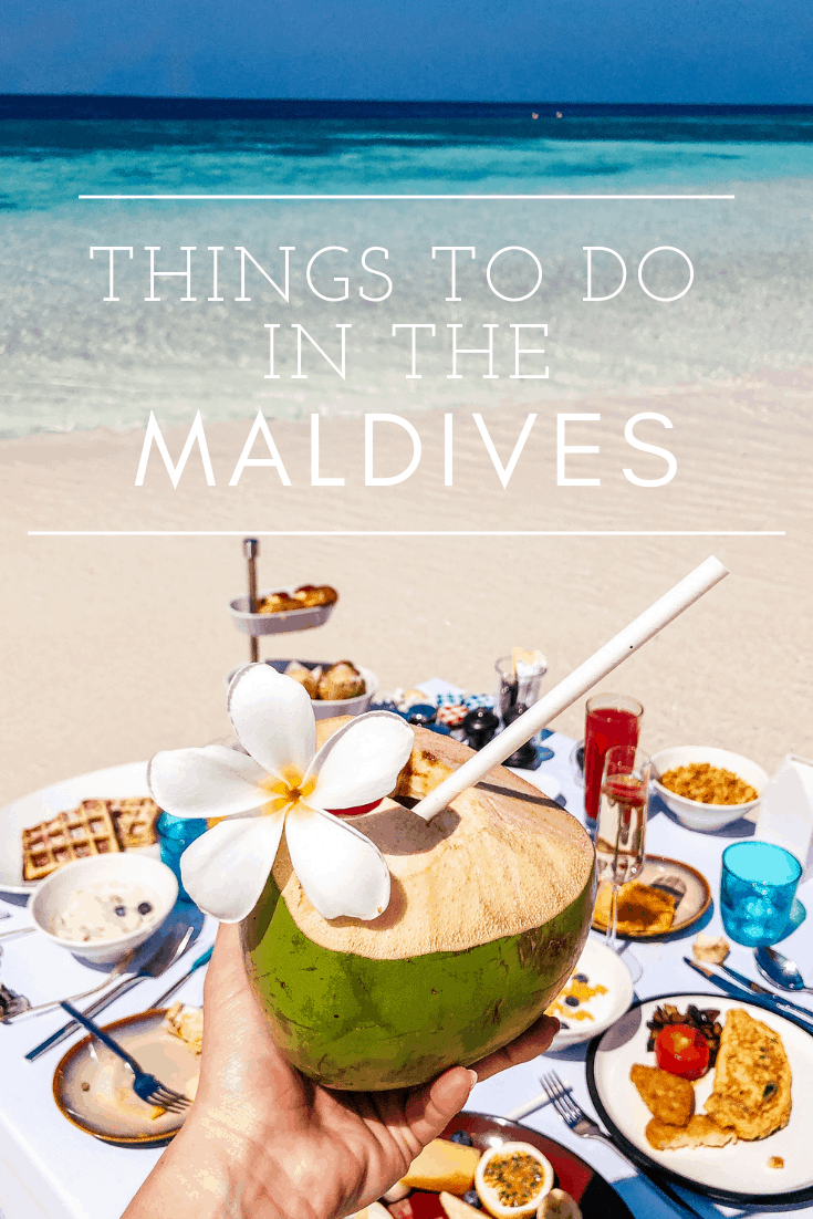things to do in the maldives