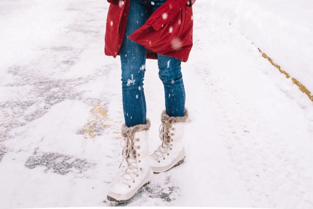 stylish cold weather boots