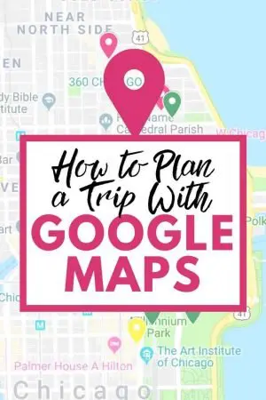 trip planner google