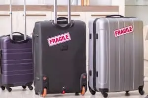 fragile bag sticker luggage