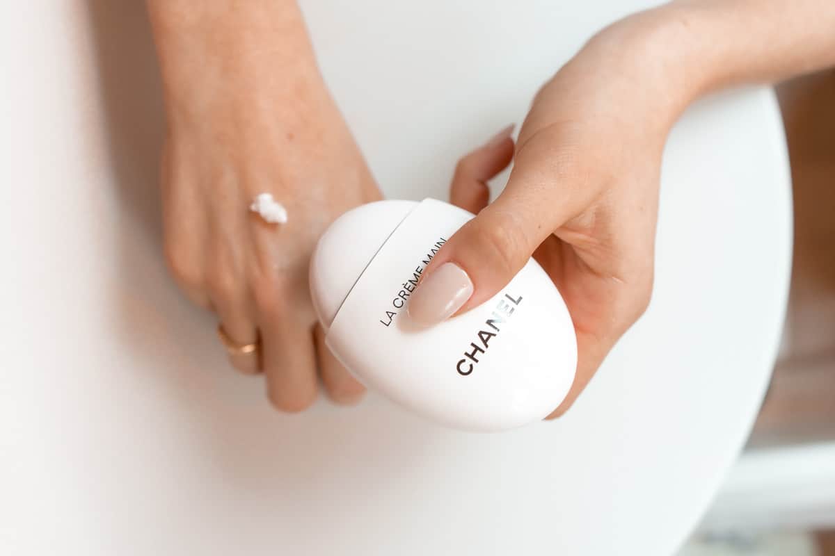 chanel hand cream manicure