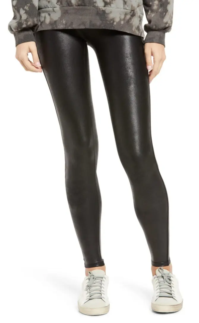 Spanx Faux Leather Leggings | The Best Gifts Under $150