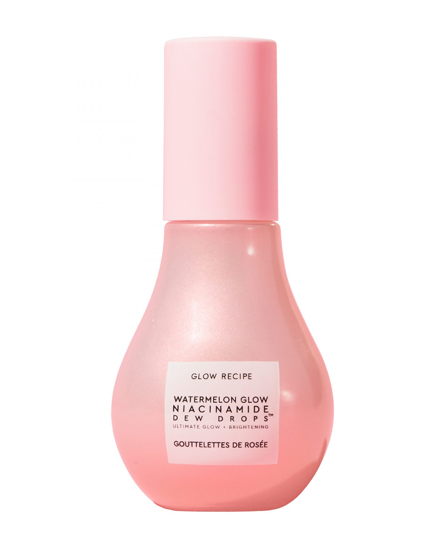 watermelon glow niacinamide dew drops glow recipe