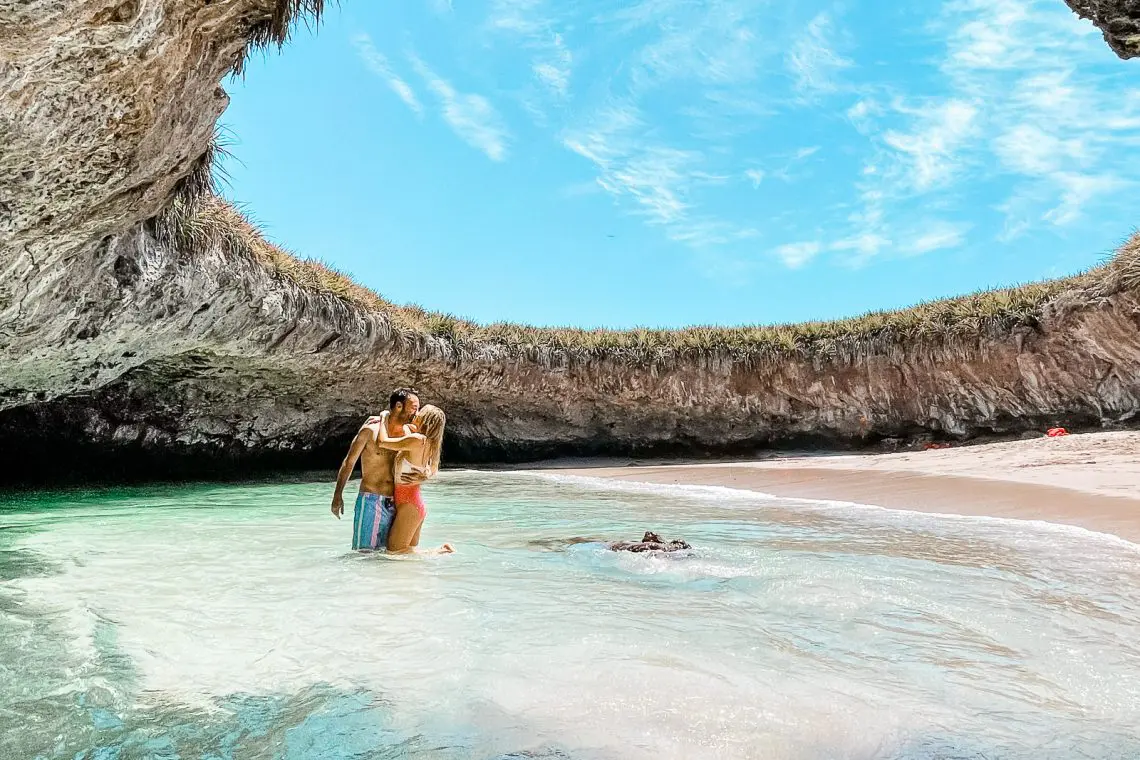 islas marietas hidden beach