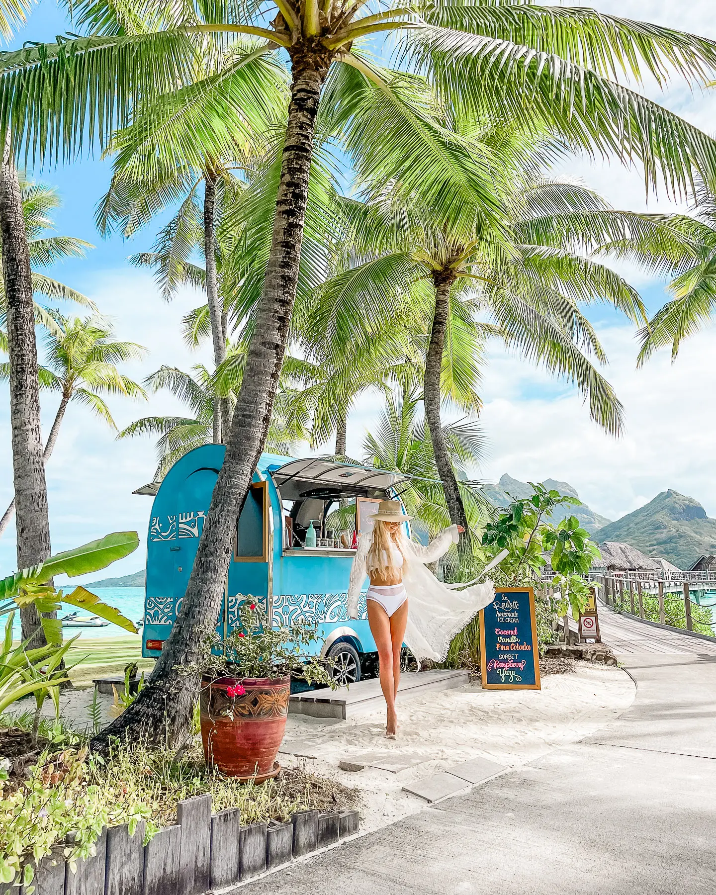 four seasons bora bora food