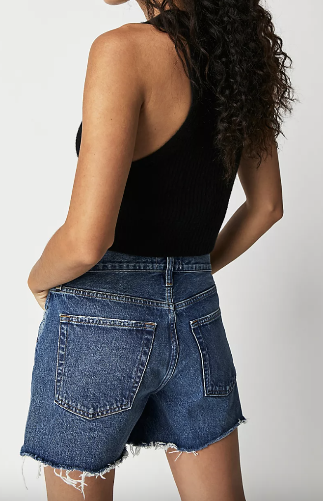 Classic Pocket High Waist Denim Shorts | High waisted shorts denim, High  waisted denim, Ripped denim shorts