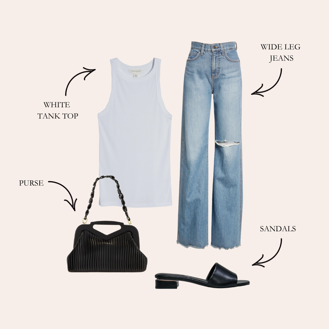 How To Style Wide Leg Jeans