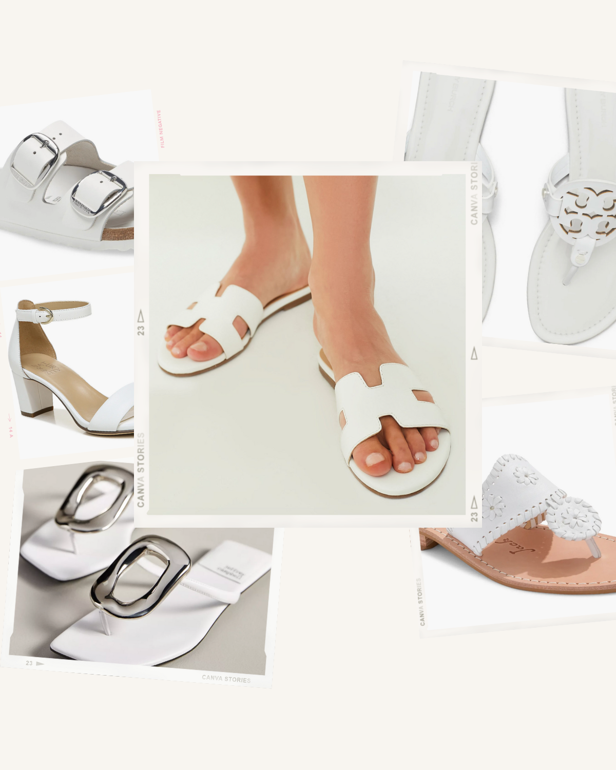 The 15 Best Comfortable White Sandals